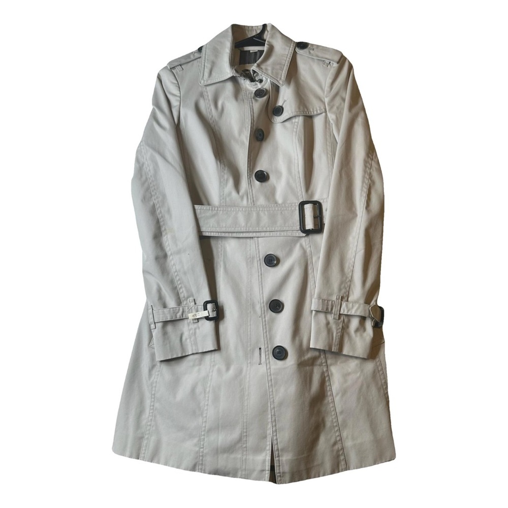 AUTH Burberry Trench Coat NWOT Nova Check Jacket Sz 2/XS